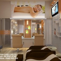 Thiết kế spa và massage nữ tại Hòa Bình